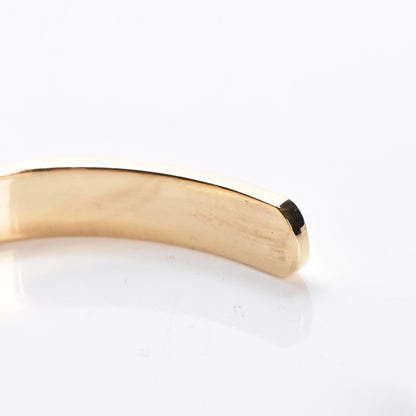 Cartier 18K Yellow Gold LOVE Cuff Bracelet 17 7 of 8