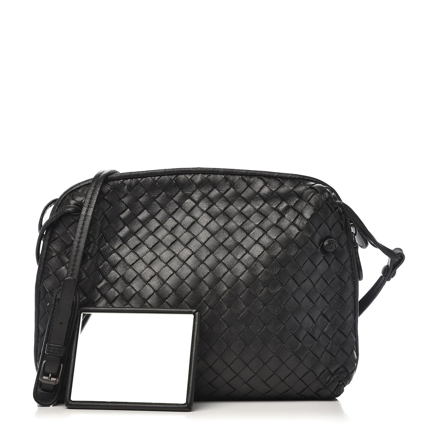 Nappa Intrecciato Nodini Bag Black