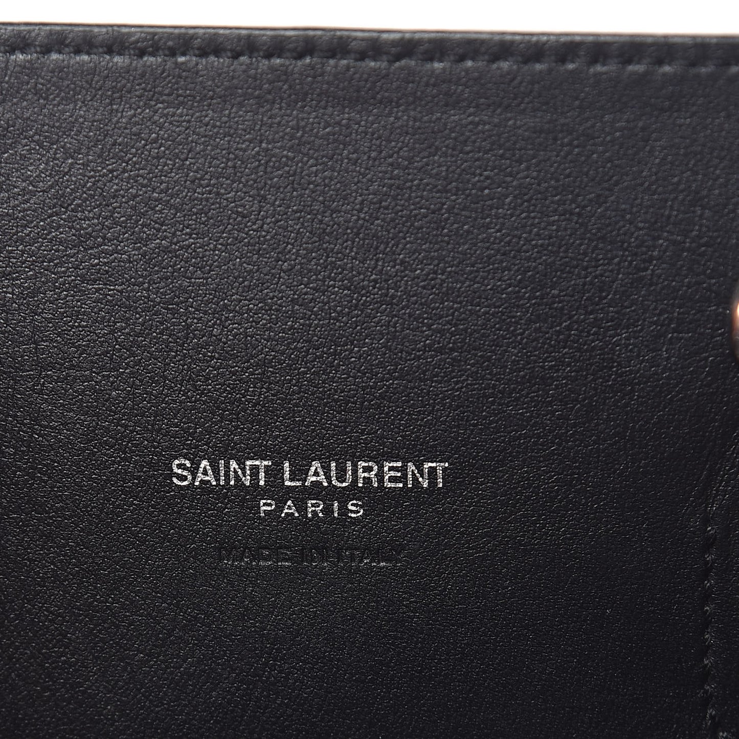 Grained Calfskin Baby Sac De Jour Black