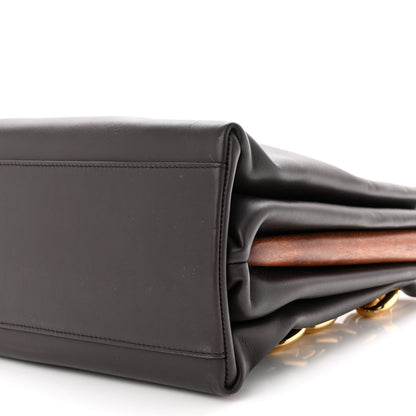 Bottega Veneta Calfskin Wood Mount Fondant 10 of 11