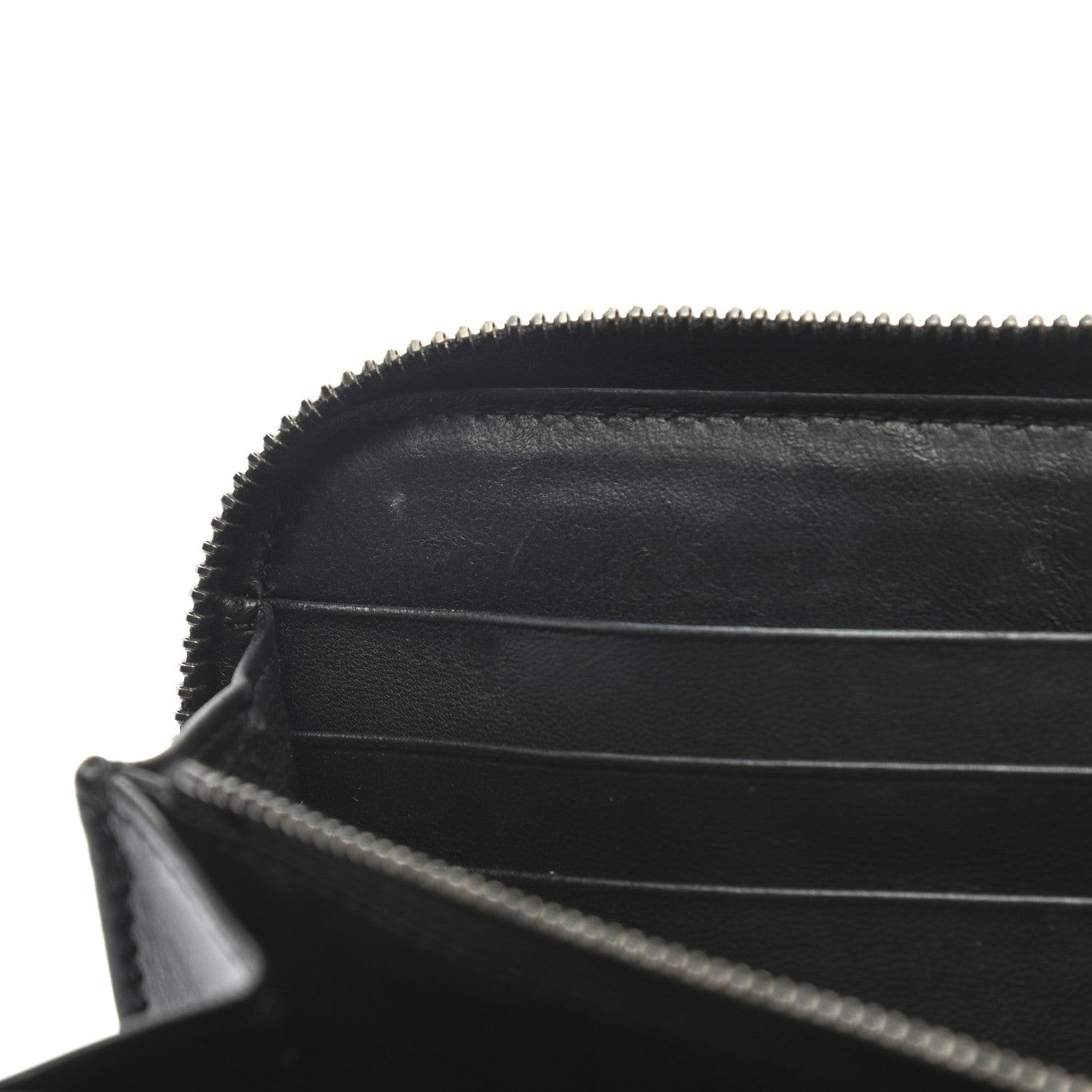 Bottega Veneta Nappa Intrecciato Zip Around Wallet Black 9 of 9