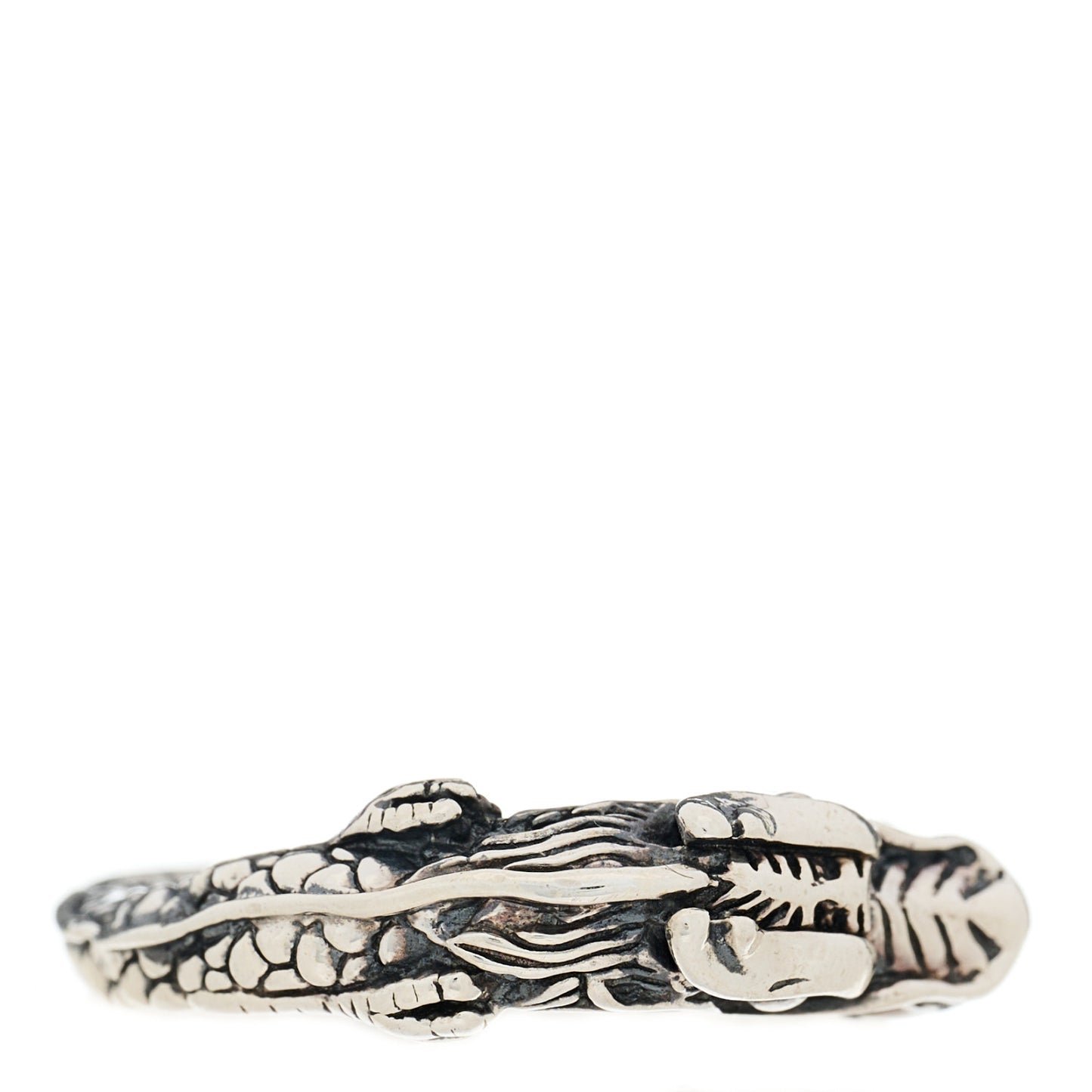 Sterling Silver Naga Dragon Head Ring 51 5.75