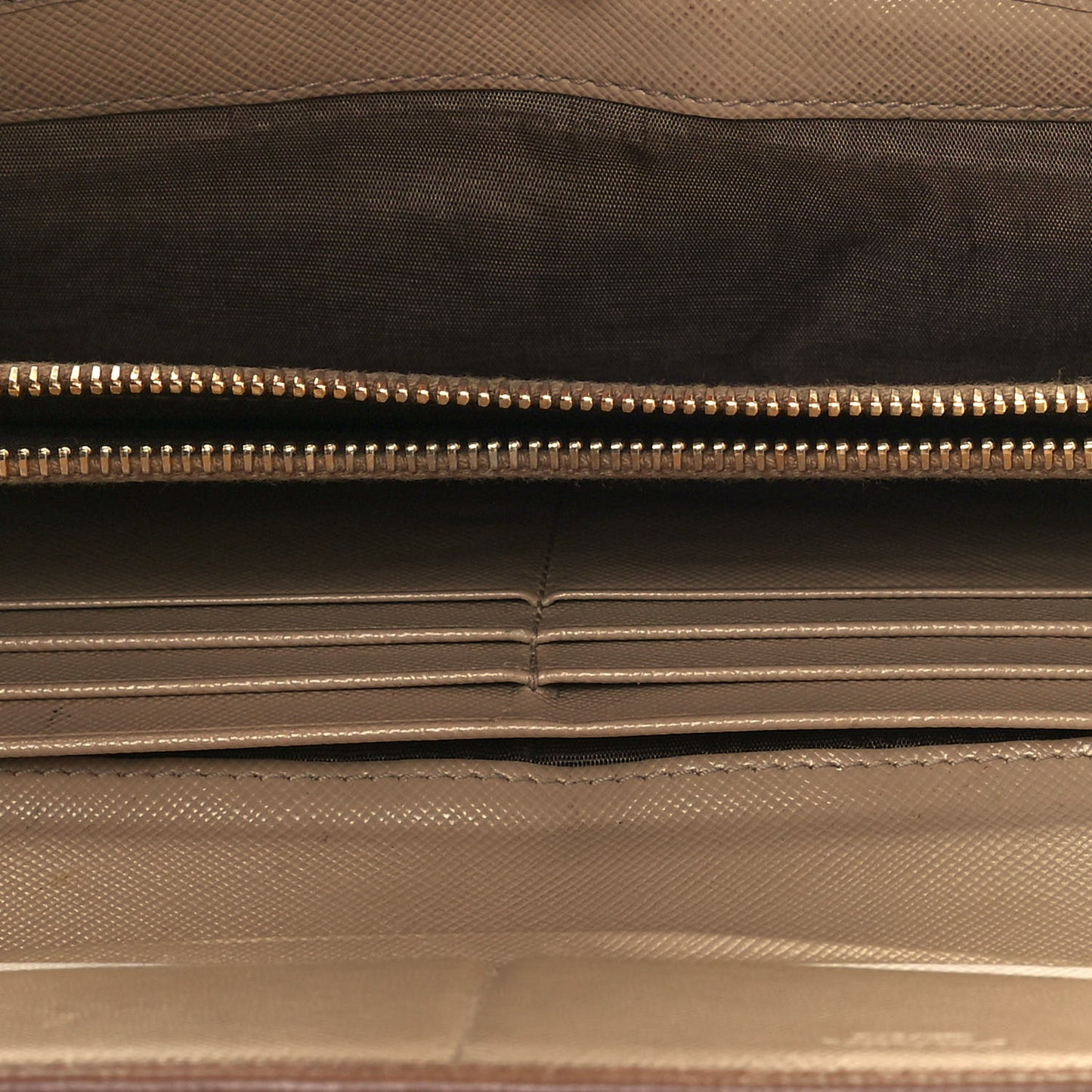 Saffiano Metal Continental Flap Wallet Cammeo