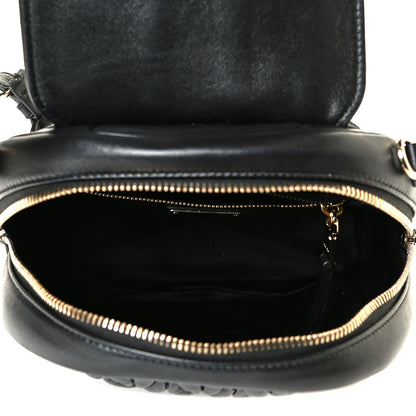 Miu Miu Nappa Matelasse Backpack Black 4 of 6