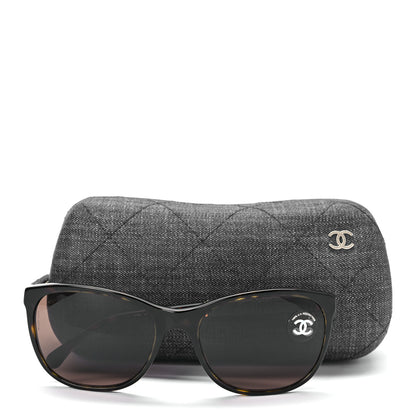 Chanel Acetate Denim CC Sunglasses 5185 Tortoise Blue 8 of 8
