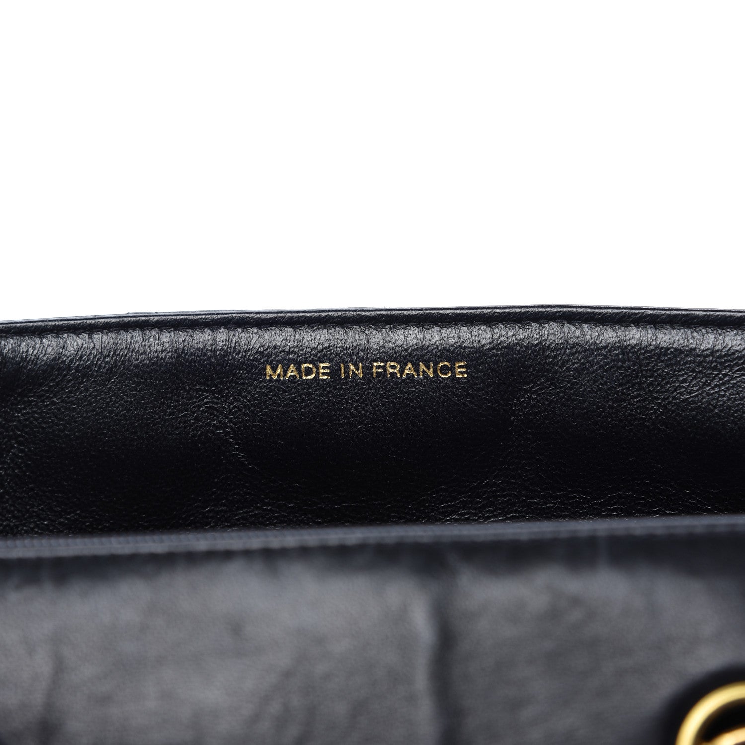 Chanel Lambskin Quilted Small Single Flap Black 9 of 10