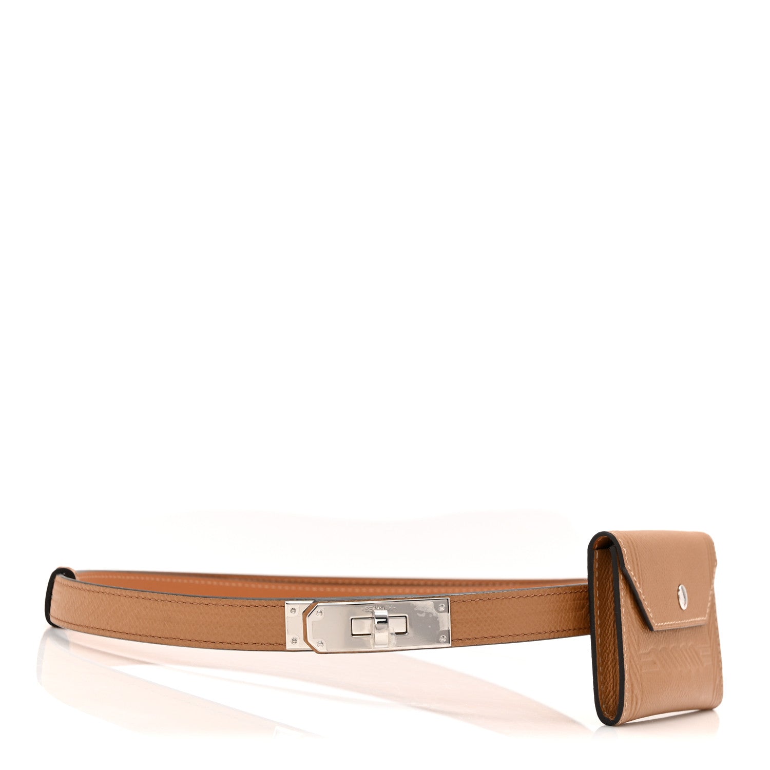 Hermes Epsom Quadrige Kelly Pocket 18 Belt Biscuit 1 of 3