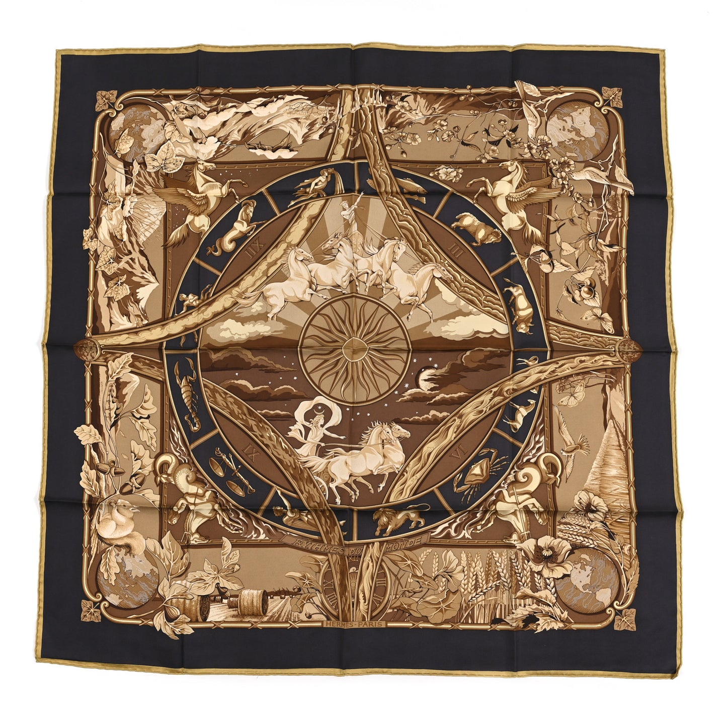Silk Rythmes du Monde Scarf 90