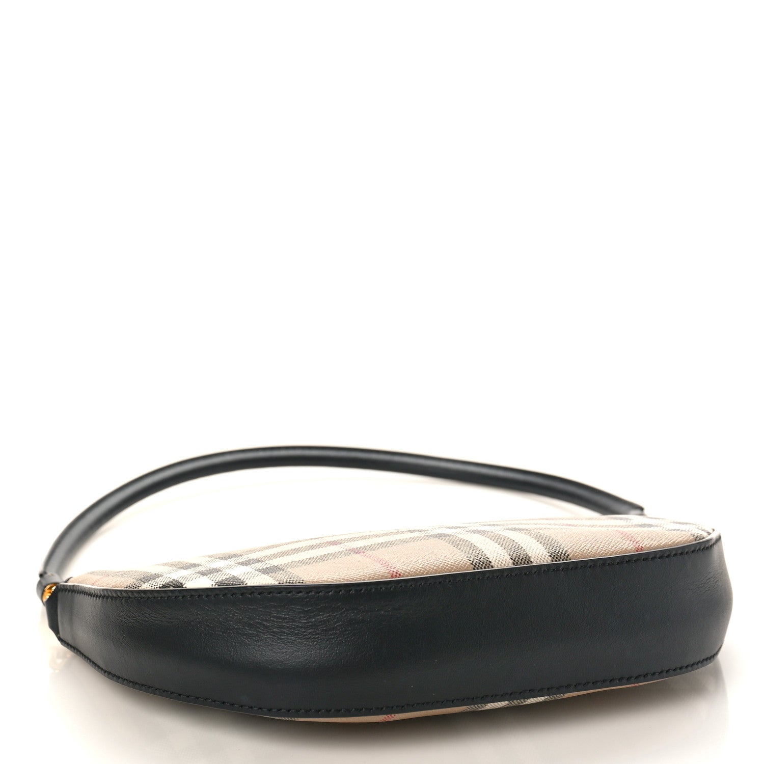 Burberry Vintage Check Calfskin Olympia Slim Pouch Archive Beige 4 of 8