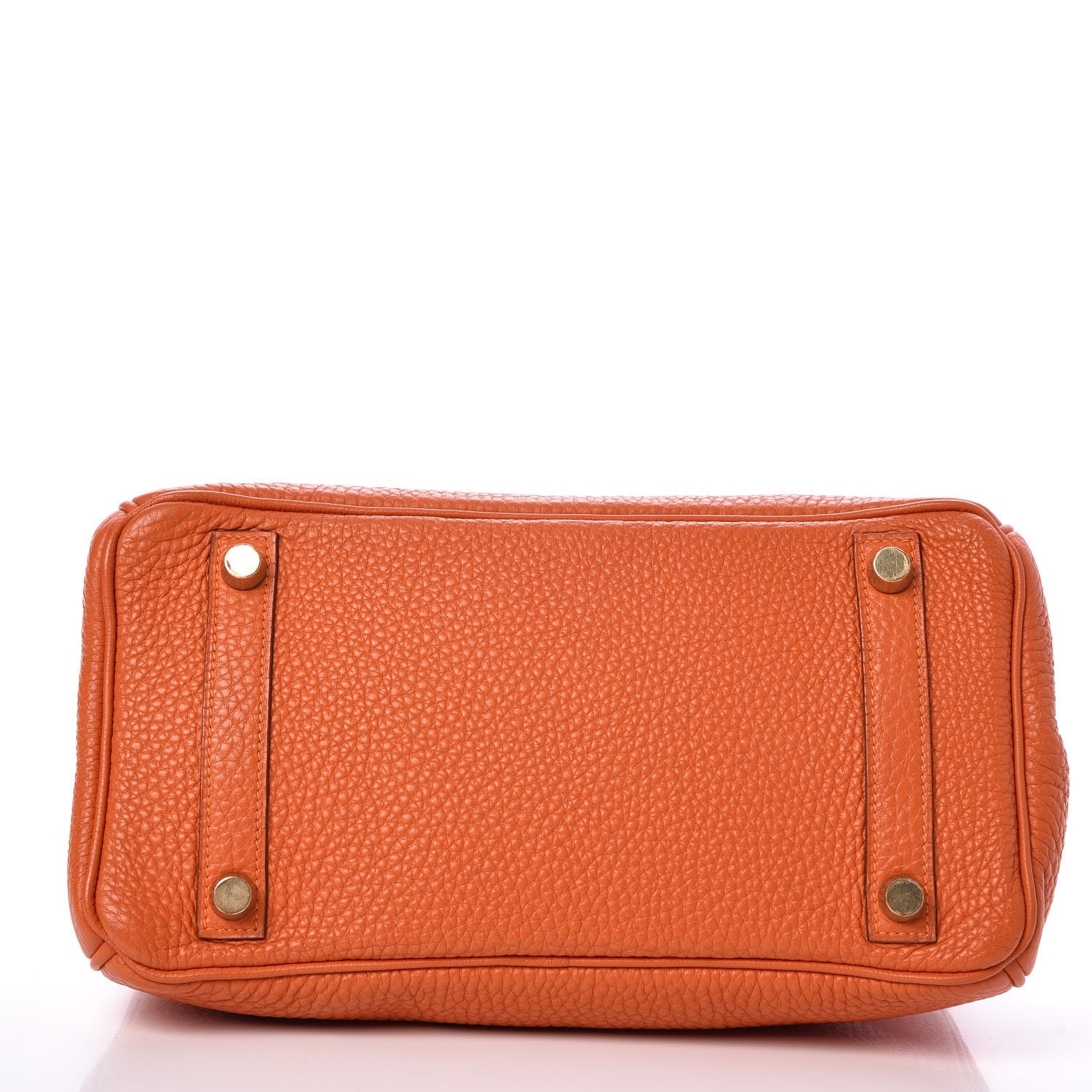 Hermes Togo Birkin 25 Orange 6 of 33