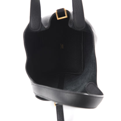 Hermes Taurillon Clemence Picotin Lock 18 PM Black 5 of 11