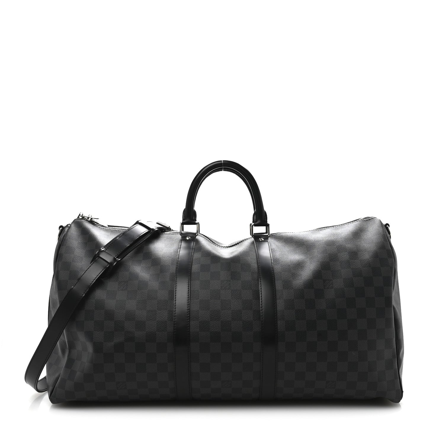 Damier Graphite Keepall Bandouliere 55