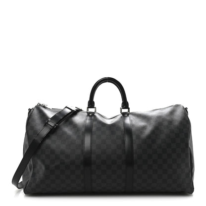 Louis Vuitton Damier Graphite Keepall Bandouliere 55 1 of 11