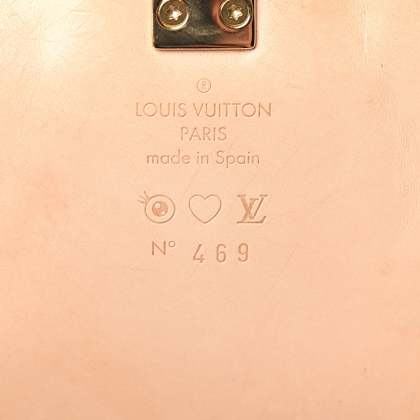 Monogram Multicolor Murakami Eye Love You White
