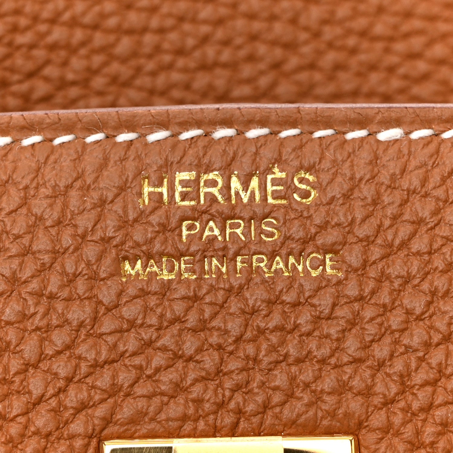 Hermes Togo Birkin 25 Gold 6 of 11