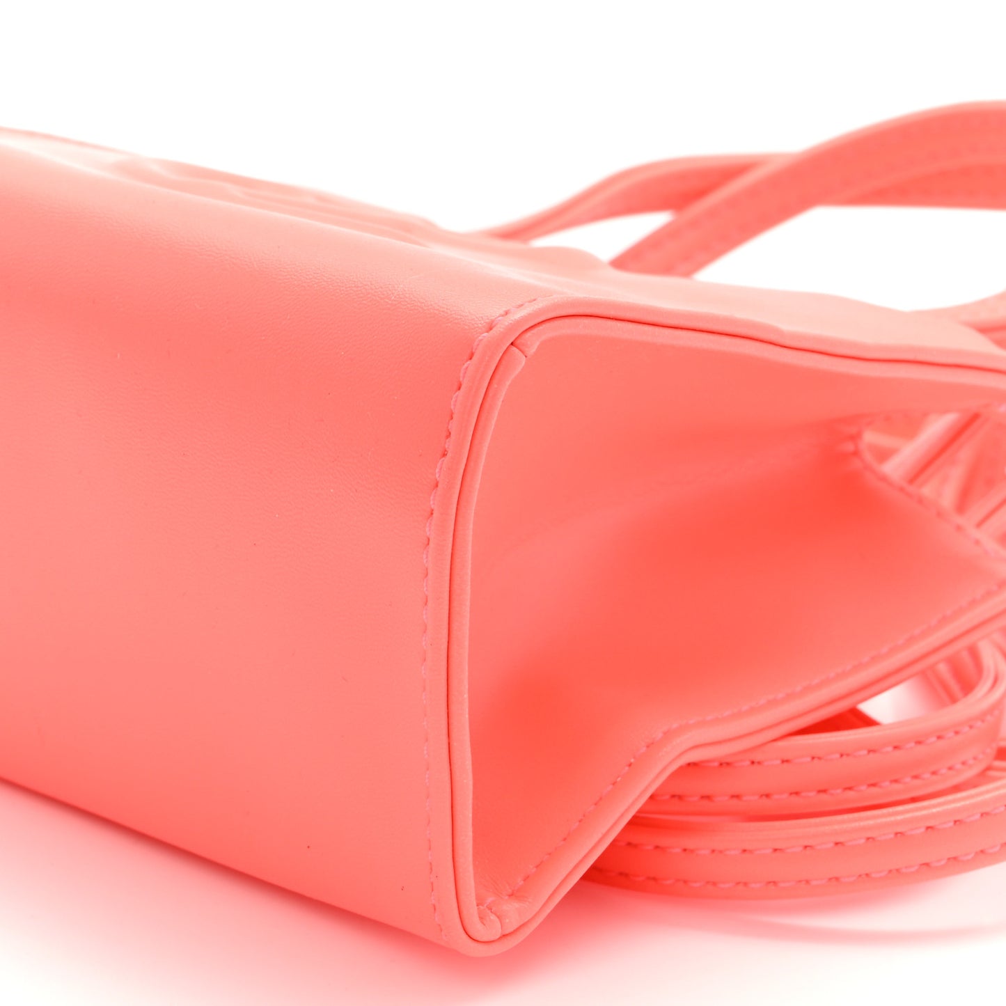Vegan Leather Small Shopping Bag Hazard