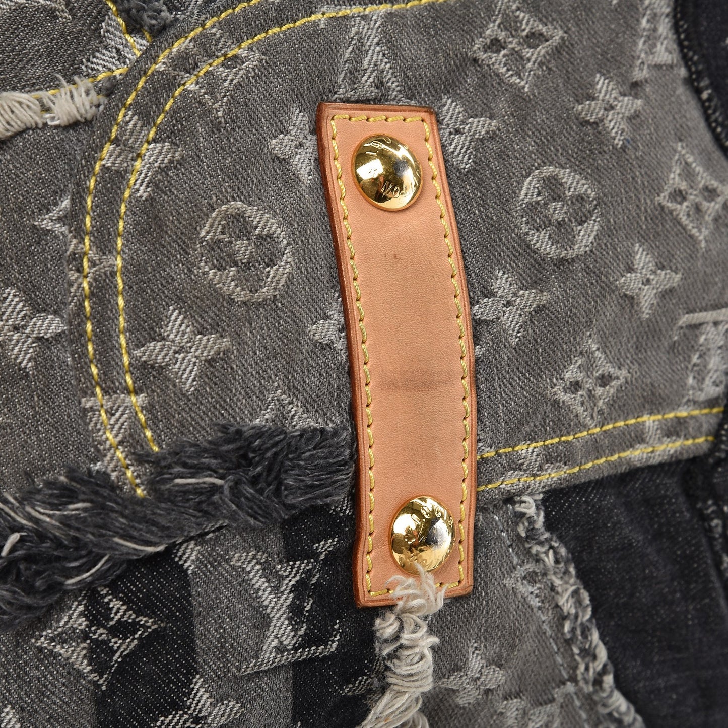 Denim Patchwork Bowly Black