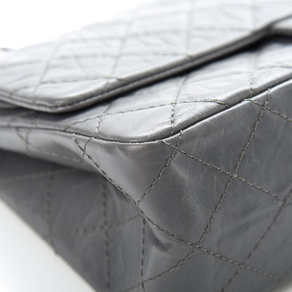 Chanel Aged Calfskin Quilted 2.55 Reissue 226 Flap Grey 10 of 17