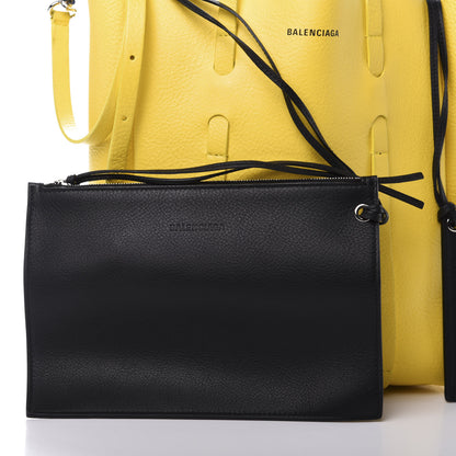 Balenciaga Calfskin XS Everyday Tote Yellow Black 13 of 14