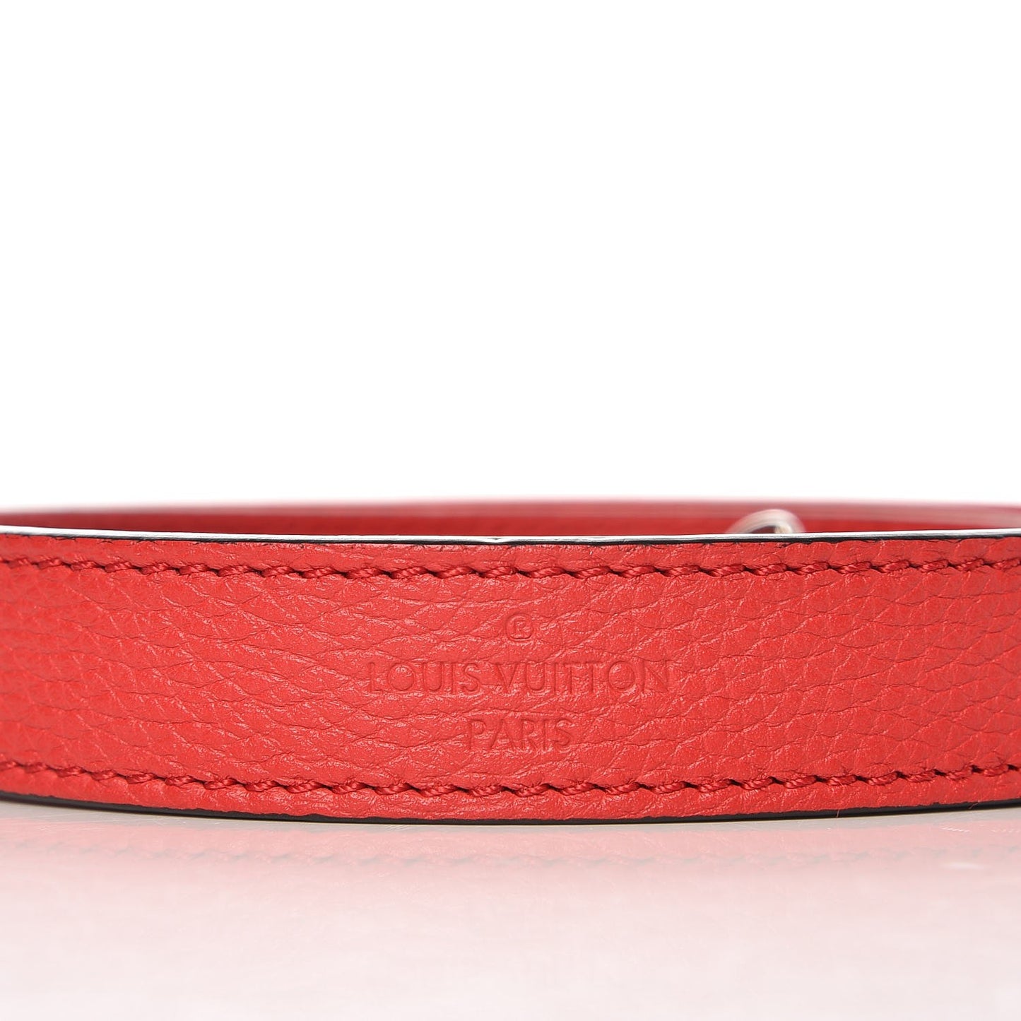 Calfskin Shoulder Strap Cherry