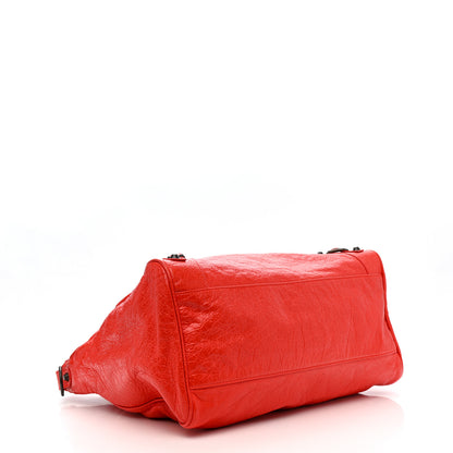 Balenciaga Agneau Classic Hardware Velo Rouge Coquelicot Rouge Braise 5 of 11