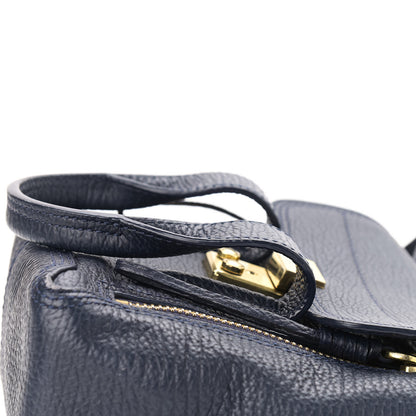 3.1 Phillip Lim Textured Calfskin Mini Pashli Satchel Ink 12 of 12