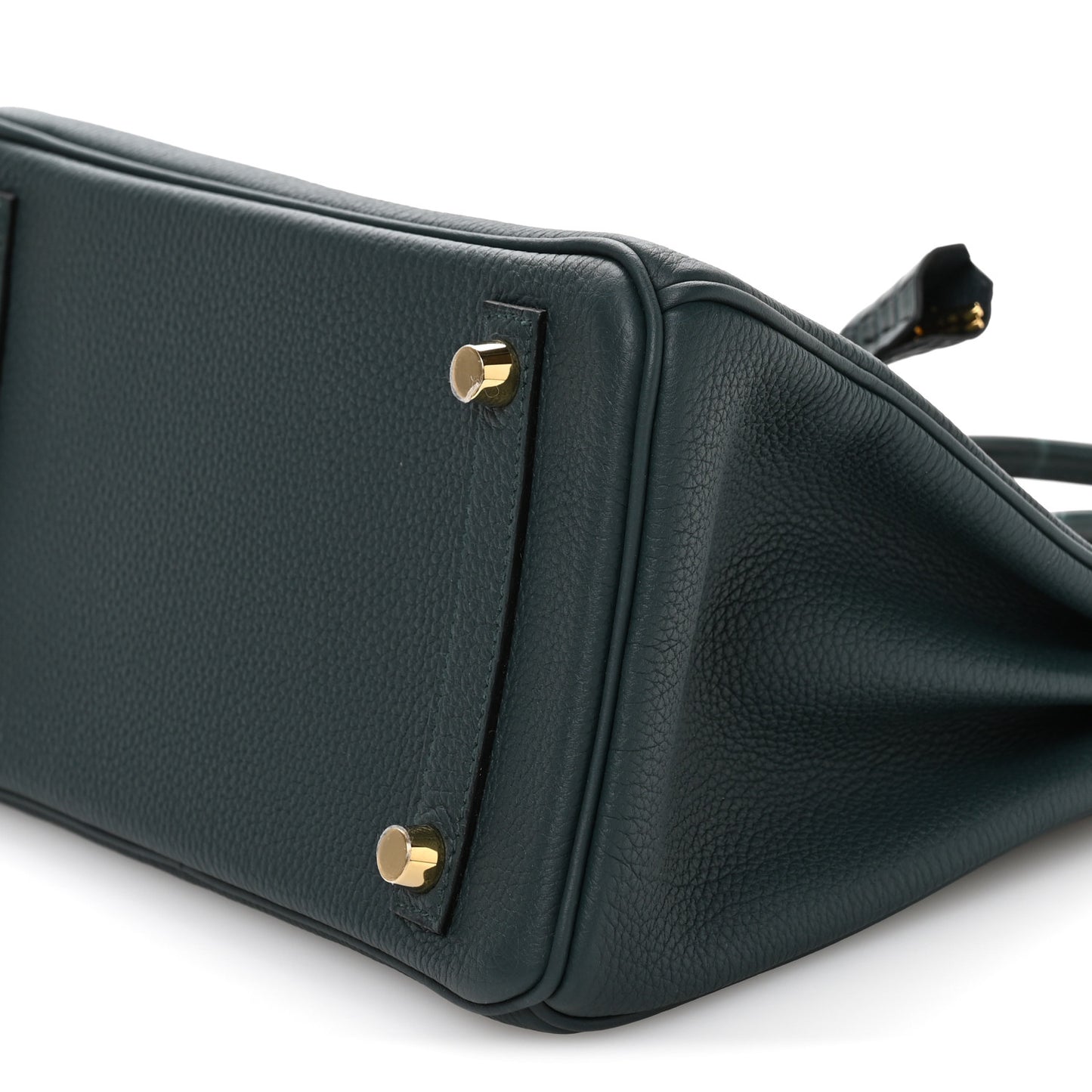 Togo Matte Alligator Birkin Touch 25 Vert Cypress
