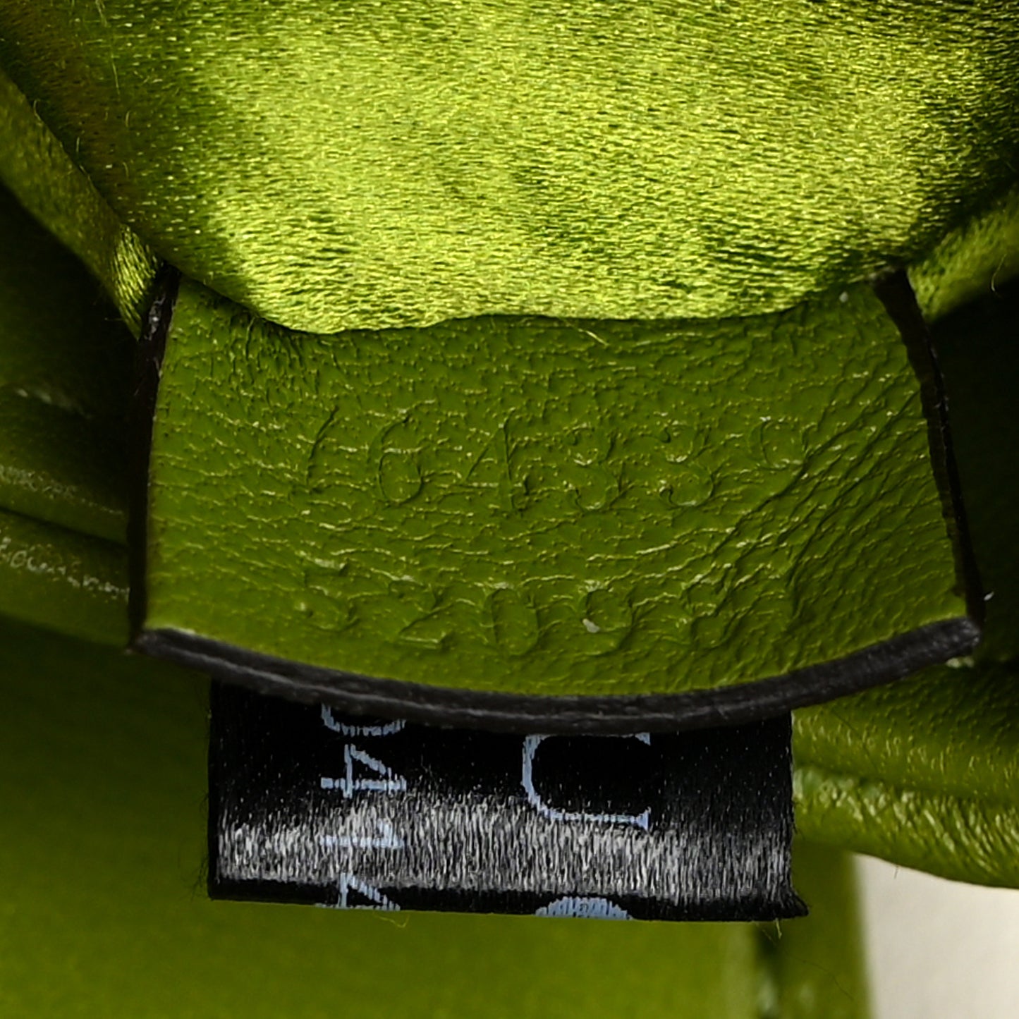 Nappa Vertical Matelasse Small Maxi Horsebit Chain Shoulder Bag Green