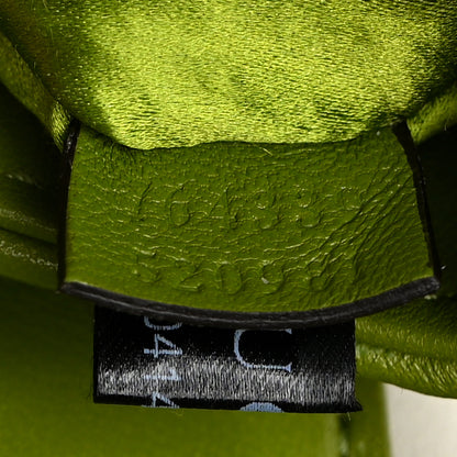 Gucci Nappa Vertical Matelasse Small Maxi Horsebit Chain Shoulder Bag Green 7 of 10