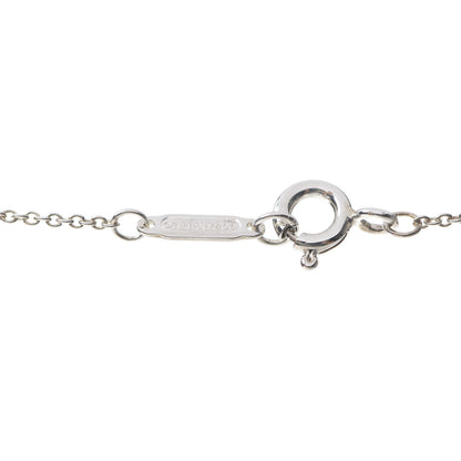 Tiffany Sterling Silver Oval Key Pendant Necklace 5 of 6