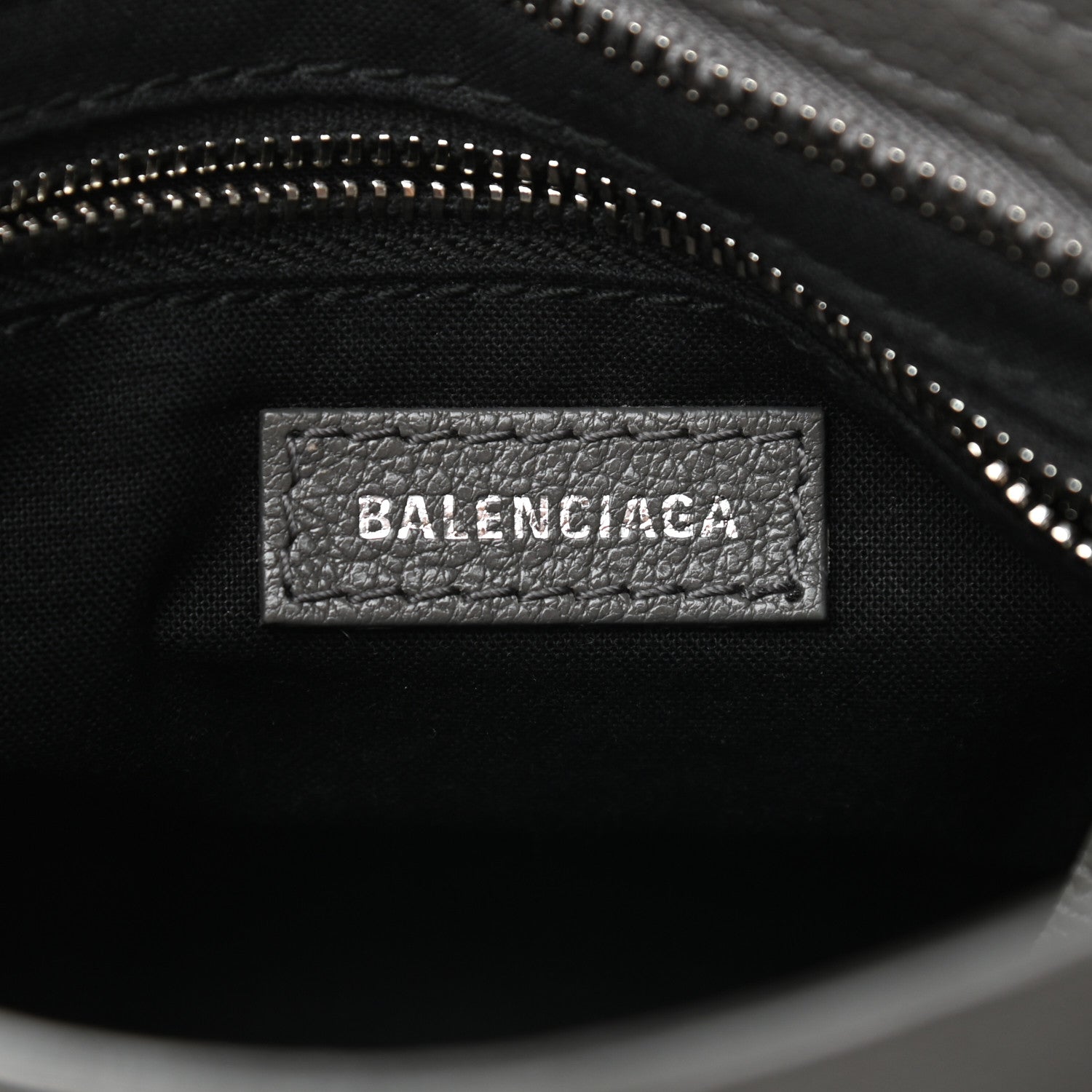 Balenciaga Chevre Silver Metallic Edge Hardware Mini City Gris Acier 6 of 9