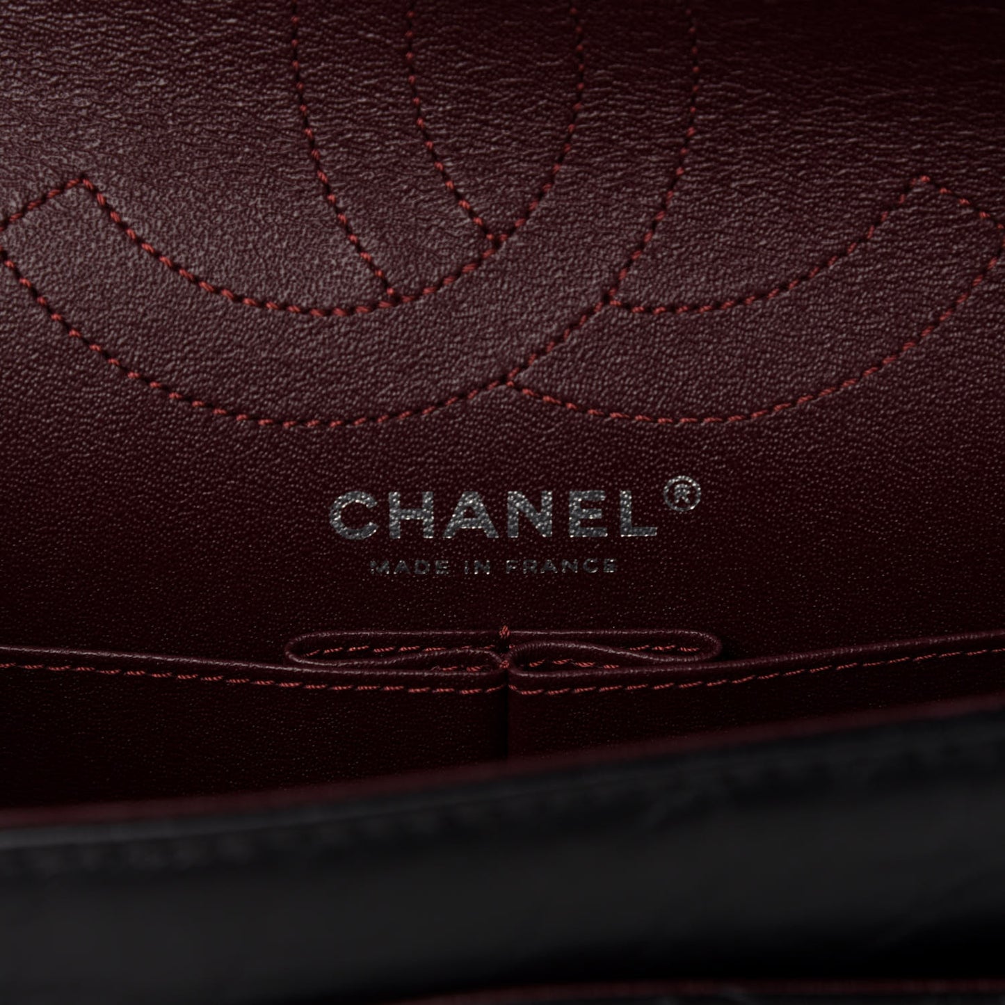 Aged Calfskin Quilted 2.55 Reissue 226 Flap Black