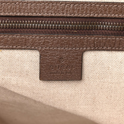Gucci GG Supreme Monogram Web Ophidia Half Moon Hobo Brown 6 of 10