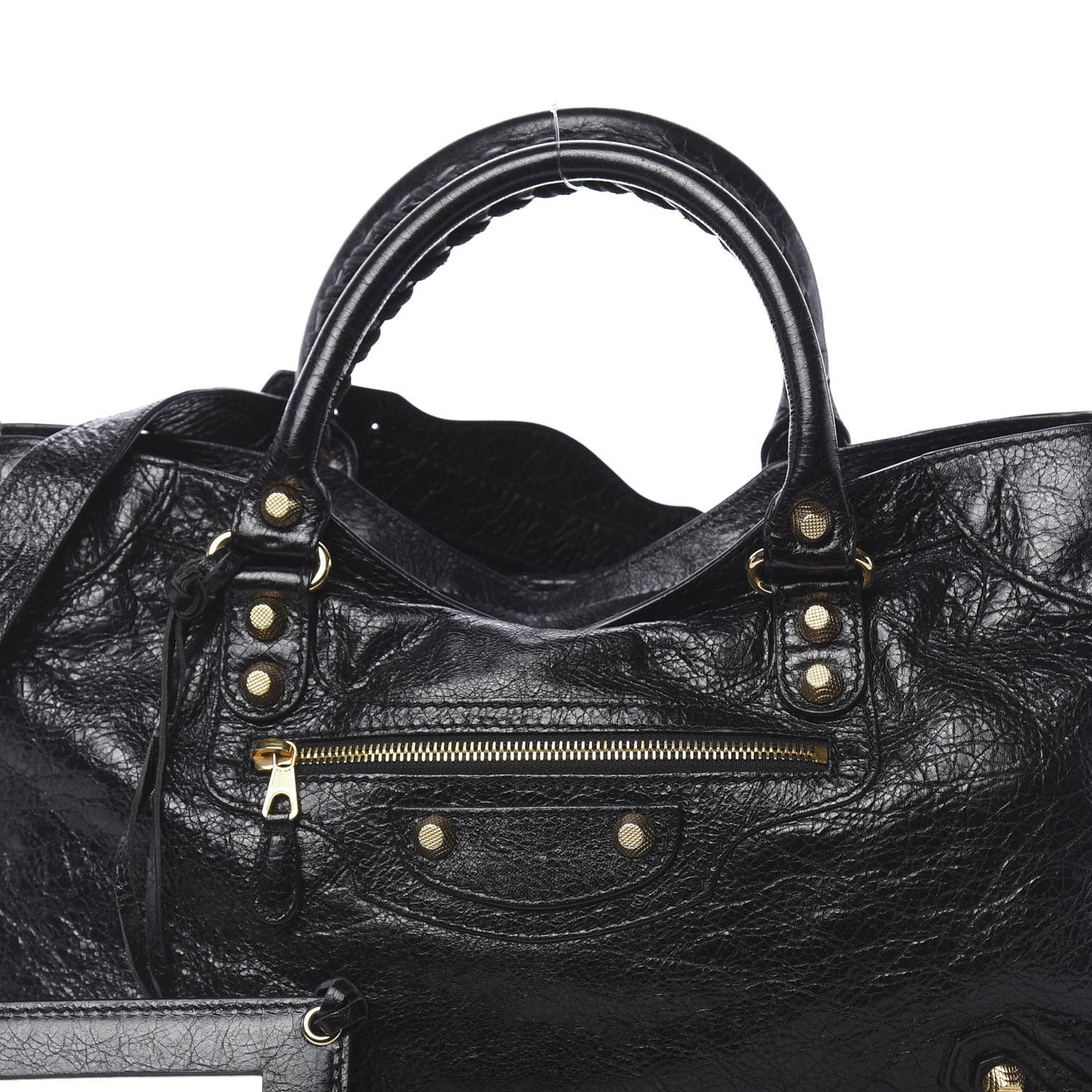 Agneau Giant 12 Gold Hardware City Black