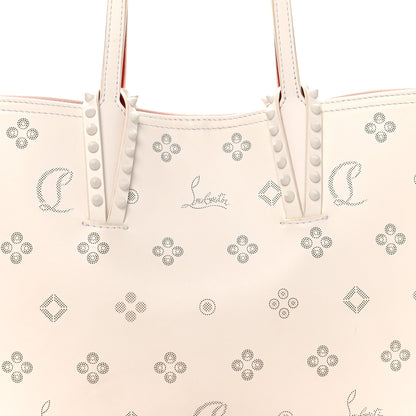 Christian Louboutin Calfskin Loubinthesky Mini East West Cabata Tote White 8 of 10