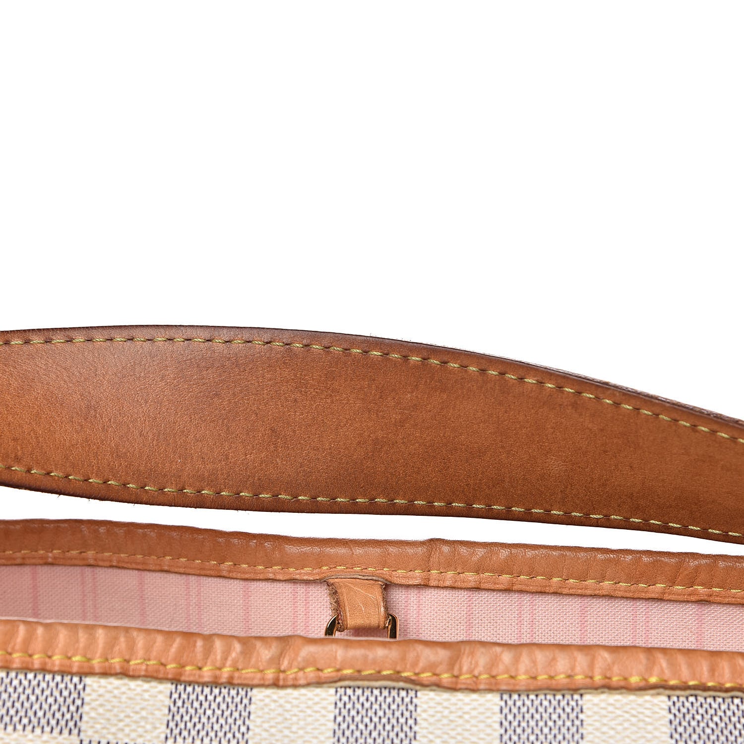 Louis Vuitton Damier Azur Delightful MM Rose Ballerine 17 of 17