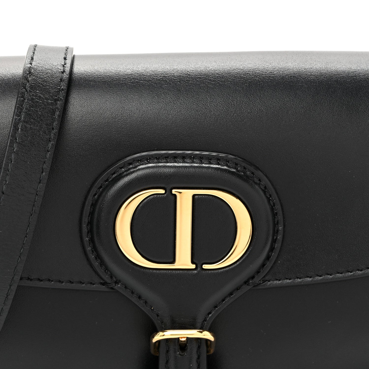 Christian Dior Box Calfskin East West Bobby Bag Black 7 of 9