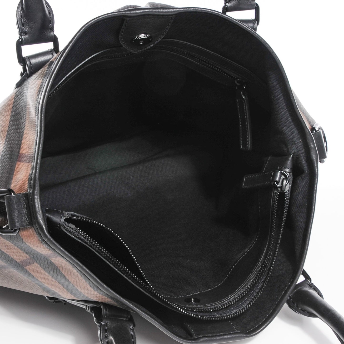 Smoked Check Northfield Tote Black
