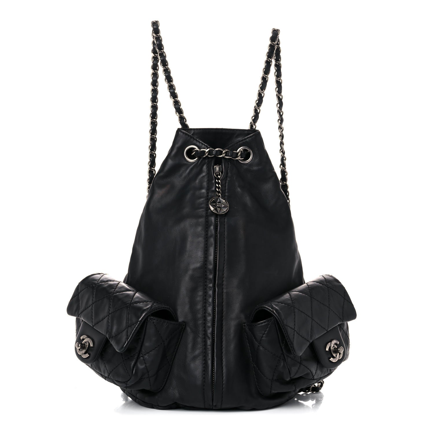 Chanel Calfskin Large Backpack Is Back Black 1 of 15