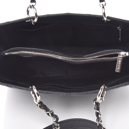 Chanel Caviar Quilted Grand Shopping Tote GST Black 7 of 13