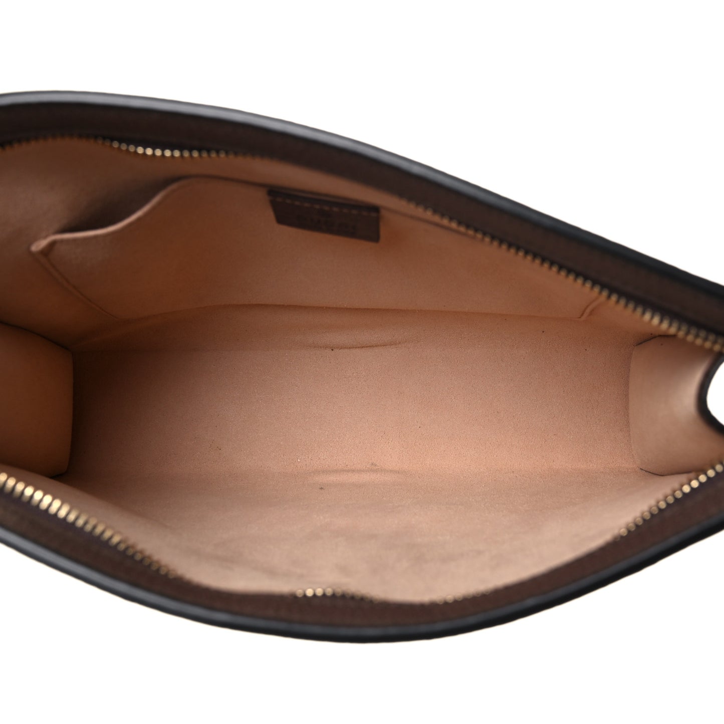 GG Supreme Monogram Web Ophidia Pouch Brown