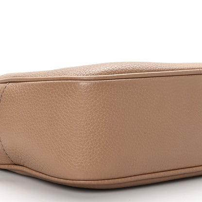 Gucci Pebbled Calfskin Small Soho Disco Bag Camelia 9 of 10