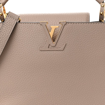 Louis Vuitton Taurillon Capucines BB Galet 7 of 10