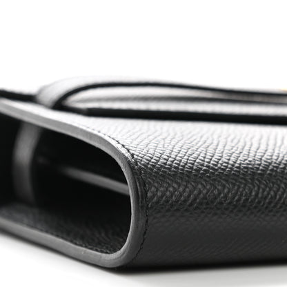 Hermes Epsom Kelly Wallet To Go Black 8 of 9