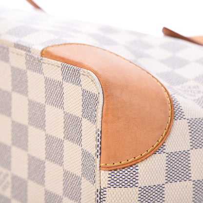 Louis Vuitton Damier Azur Hampstead MM 10 of 14