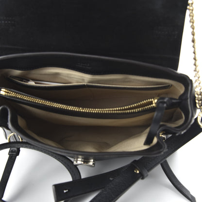 Chloe Calfskin Small Faye Day Shoulder Bag Black 5 of 9