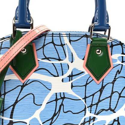 Louis Vuitton Epi Alma BB Aqua 7 of 9