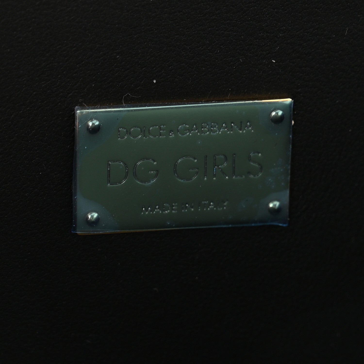 Dolce & Gabbana Nappa DG Girls Shoulder Bag Black 6 of 10