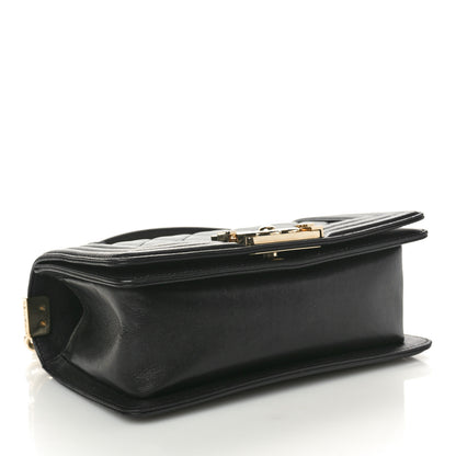 Chanel Lambskin Quilted Small Boy Flap Black 4 of 12