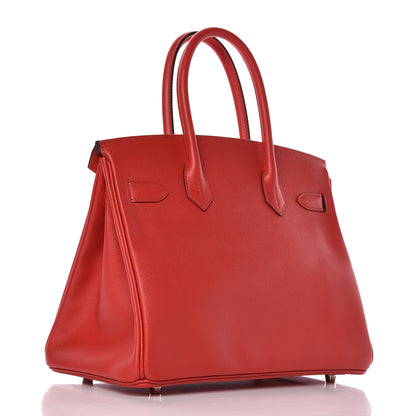 Hermes Epsom Birkin 30 Rouge Tomate 3 of 34